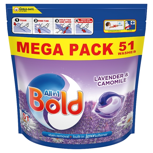 Bold All-in-1 PODS® Washing Capsules x51.