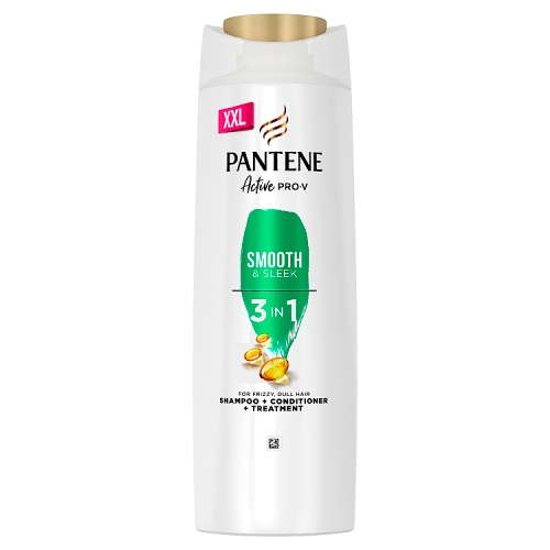 Pantene Pro-V Smooth & Sleek 3-in-1 Shampoo 600ml.