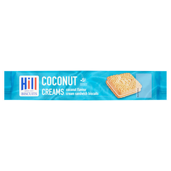 Hill Biscuits Coconut Creams 150g.