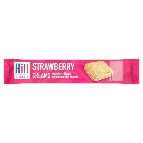 Hill Biscuits Strawberry Creams 150g.