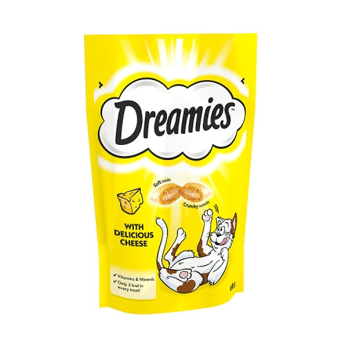 Dreamies Cat Treat Biscuits with Cheese 60g.