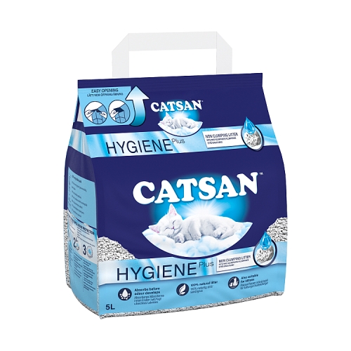 Catsan Hygiene Non-Clumping Odour Control Cat Litter 5L.