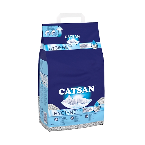 Catsan Hygiene Non-Clumping Odour Control Cat Litter 20L.
