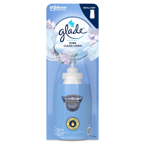 Glade Sense & Spray Air Freshener Refill Clean Linen 18ml.