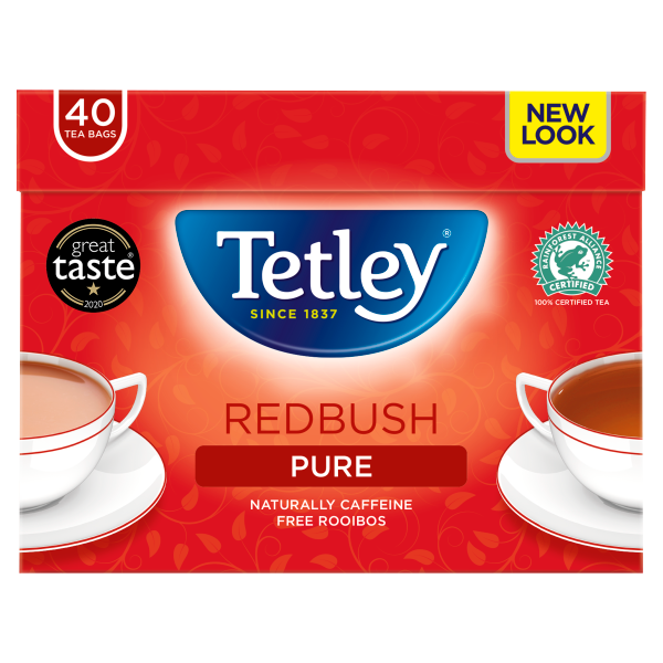 Tetley Redbush Tea Bags x40.