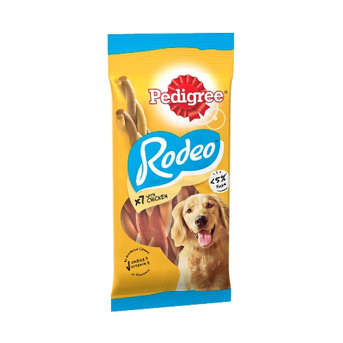Pedigree Rodeo Adult Dog Treats Chicken 7 Sticks 123g.