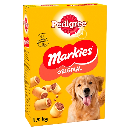 Pedigree Markies Adult Dog Treats Marrowbone Biscuits 1.5kg.