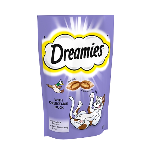 Dreamies Cat Treat Biscuits with Duck 60g.