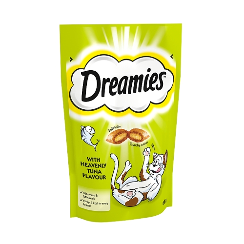 Dreamies Cat Treat Biscuits with Tuna Flavour 60g.